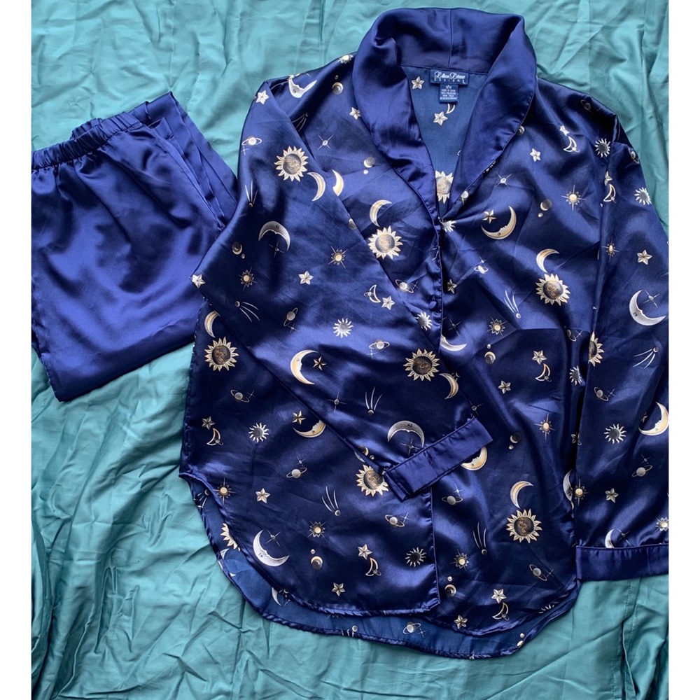 Vintage silk pajamas